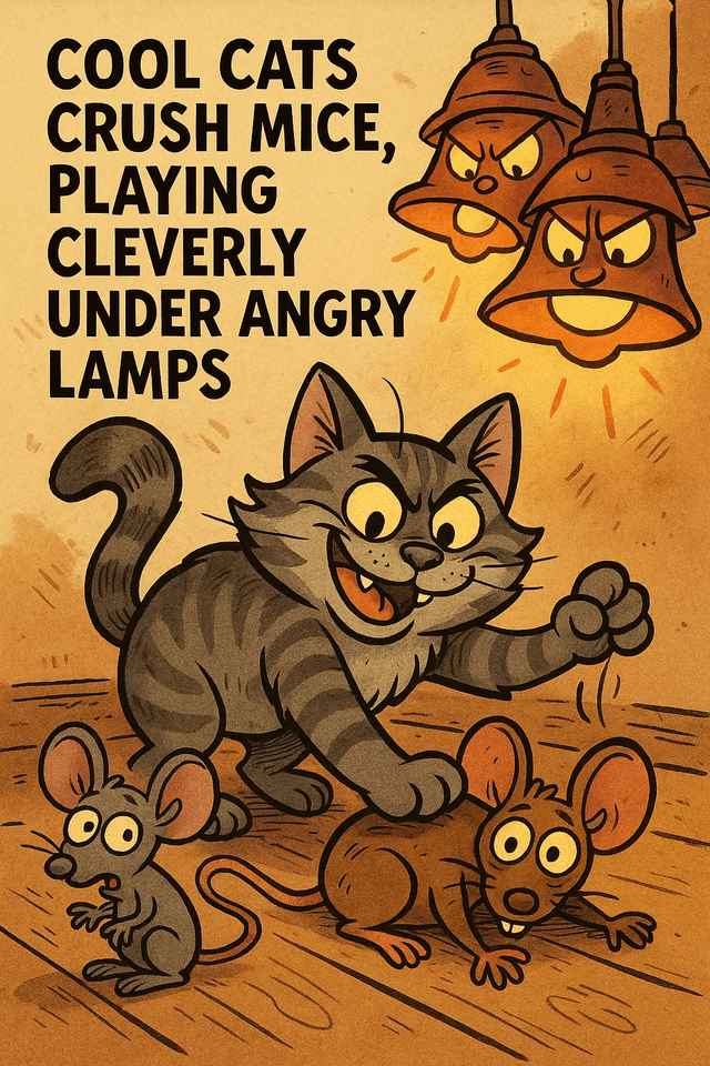 Mnemonic graphic reading Cool Cats Crush Mice Playing Cleverly Under Angry Lamps